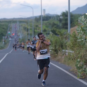 Race photo from KEDIRI HALF MARATHON 2026