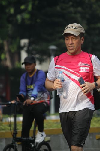 Race photo from Smartfren Run 2024 Vibes