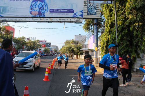 Race photo from Jabar Run 10K 2024
