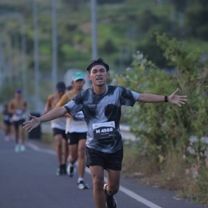 Race photo from KEDIRI HALF MARATHON 2026