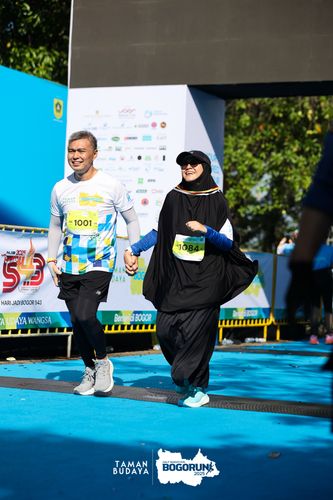Race photo from Taman Budaya x BOGORUN 2025