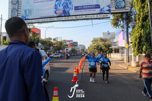 Race photo from Jabar Run 10K 2024