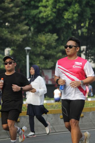 Race photo from Smartfren Run 2024 Vibes