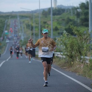 Race photo from KEDIRI HALF MARATHON 2026