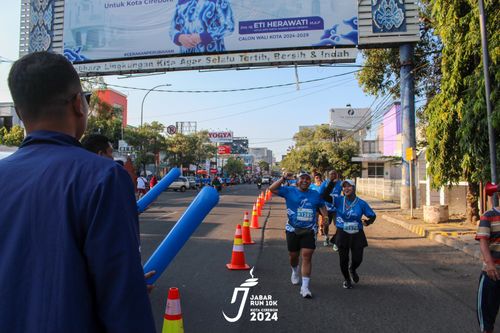 Race photo from Jabar Run 10K 2024