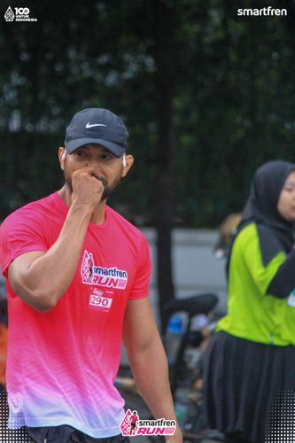 Race photo from Smartfren Run 2025 Vibes