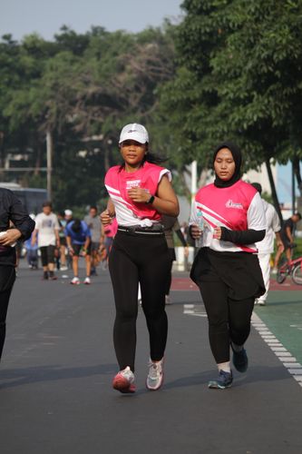 Race photo from Smartfren Run 2024 Vibes