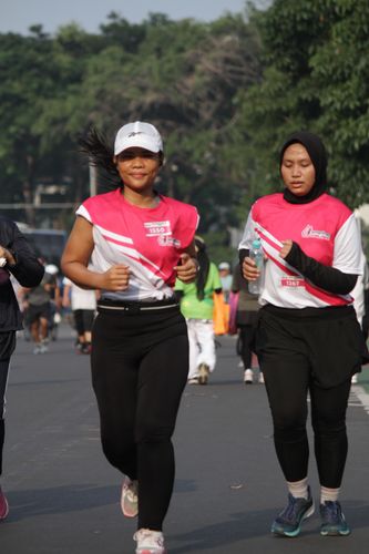 Race photo from Smartfren Run 2024 Vibes