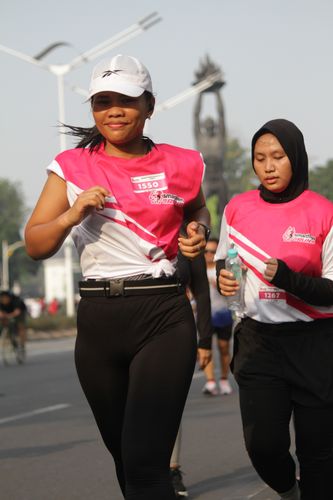 Race photo from Smartfren Run 2024 Vibes