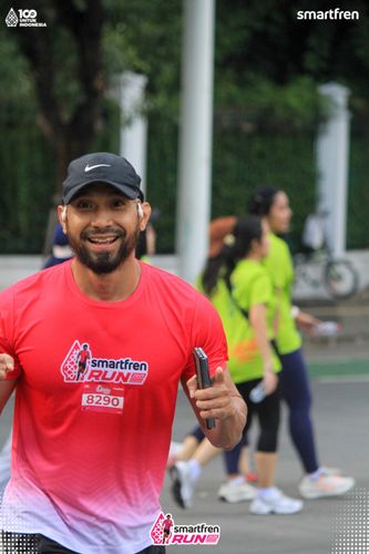 Race photo from Smartfren Run 2025 Vibes