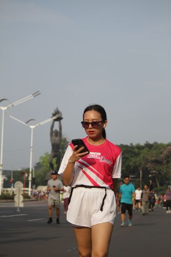 Race photo from Smartfren Run 2024 Vibes