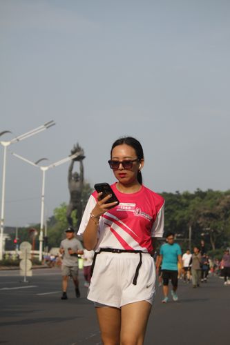 Race photo from Smartfren Run 2024 Vibes