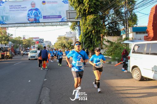 Race photo from Jabar Run 10K 2024