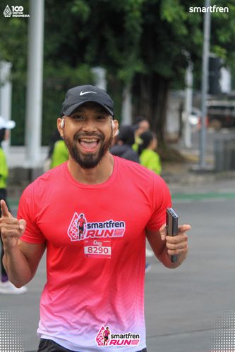 Race photo from Smartfren Run 2025 Vibes