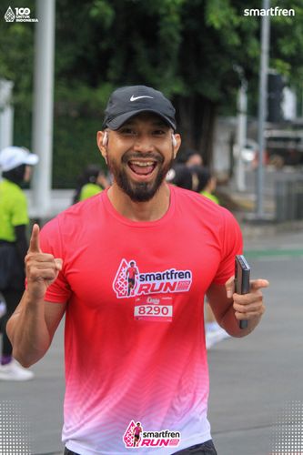 Race photo from Smartfren Run 2025 Vibes