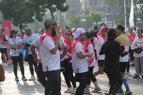 Race photo from Smartfren Run 2024 Vibes