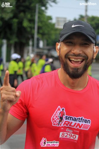 Race photo from Smartfren Run 2025 Vibes