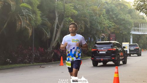 Race photo from Taman Budaya x BOGORUN 2025