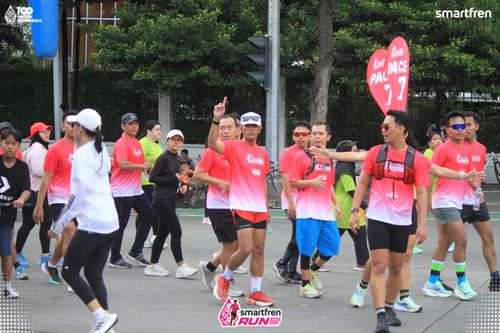 Race photo from Smartfren Run 2025 Vibes