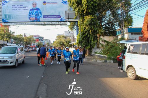 Race photo from Jabar Run 10K 2024