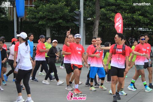 Race photo from Smartfren Run 2025 Vibes
