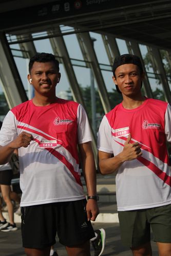 Race photo from Smartfren Run 2024 Vibes