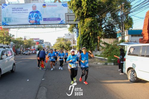 Race photo from Jabar Run 10K 2024