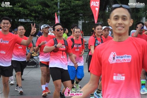 Race photo from Smartfren Run 2025 Vibes