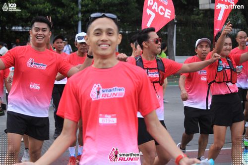 Race photo from Smartfren Run 2025 Vibes
