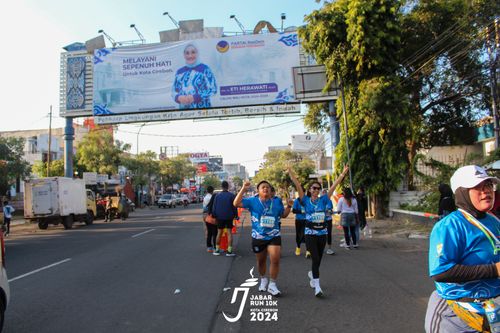 Race photo from Jabar Run 10K 2024