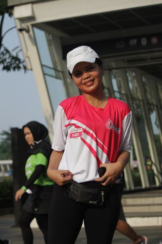 Race photo from Smartfren Run 2024 Vibes
