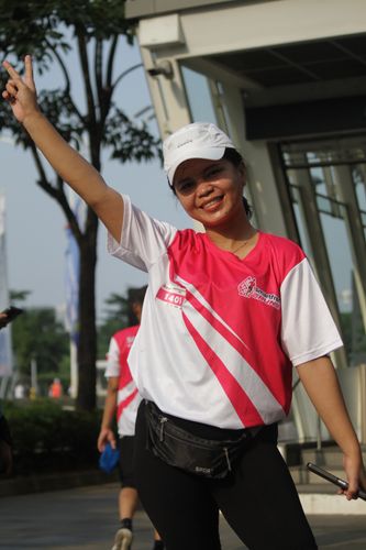 Race photo from Smartfren Run 2024 Vibes