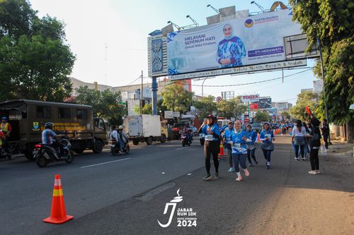 Race photo from Jabar Run 10K 2024