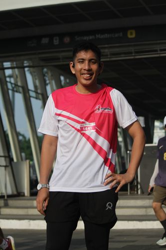 Race photo from Smartfren Run 2024 Vibes