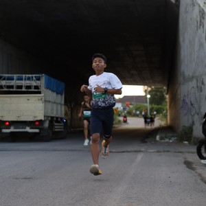 Race photo from KEDIRI HALF MARATHON 2026