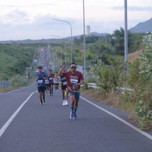 Race photo from KEDIRI HALF MARATHON 2026