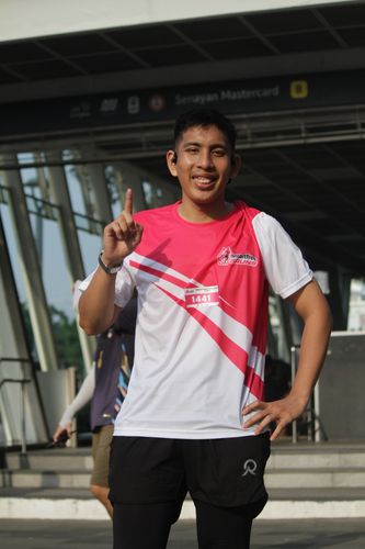 Race photo from Smartfren Run 2024 Vibes