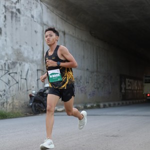 Race photo from KEDIRI HALF MARATHON 2026