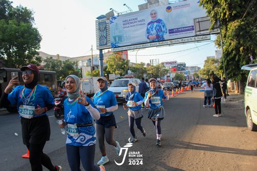Race photo from Jabar Run 10K 2024
