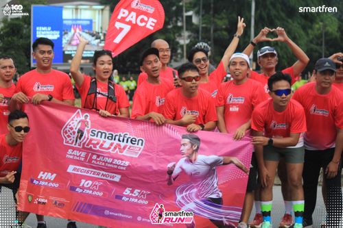 Race photo from Smartfren Run 2025 Vibes
