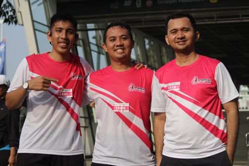 Race photo from Smartfren Run 2024 Vibes
