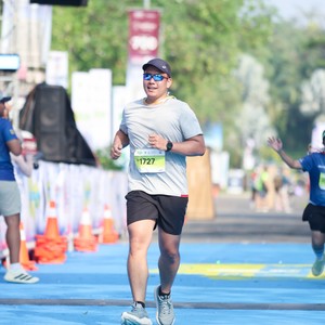 Race photo from BOGORUN 2026