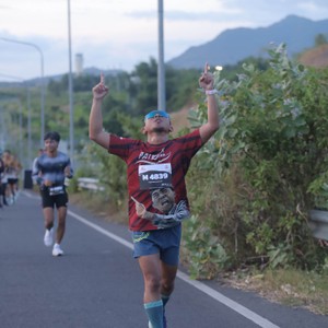 Race photo from KEDIRI HALF MARATHON 2026