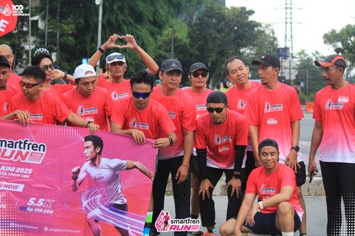 Race photo from Smartfren Run 2025 Vibes
