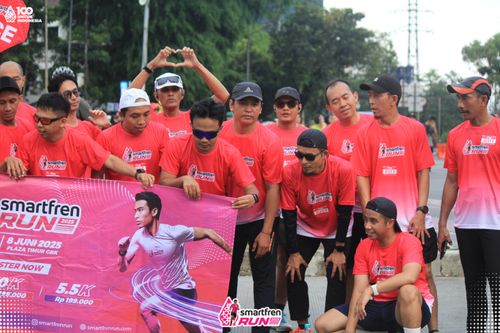 Race photo from Smartfren Run 2025 Vibes