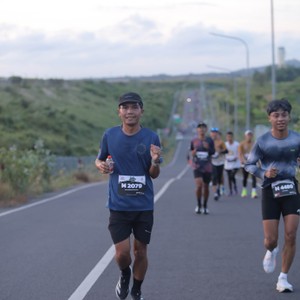 Race photo from KEDIRI HALF MARATHON 2026