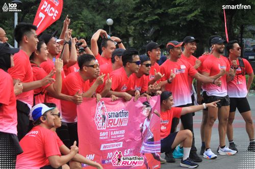 Race photo from Smartfren Run 2025 Vibes