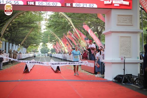 Race photo from Kediri Half Marathon 2024