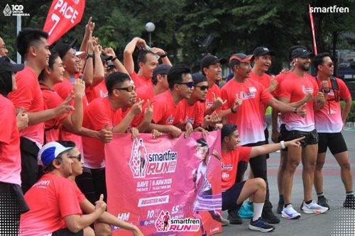 Race photo from Smartfren Run 2025 Vibes