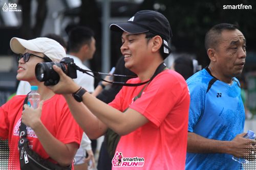 Race photo from Smartfren Run 2025 Vibes